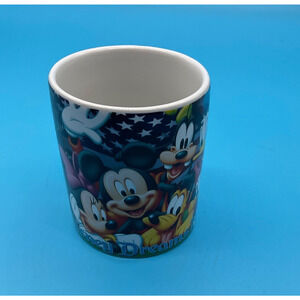 Disney Dreams Florida Mug Jerry Leigh Mickey Minnie Donald Pluto 3D Style